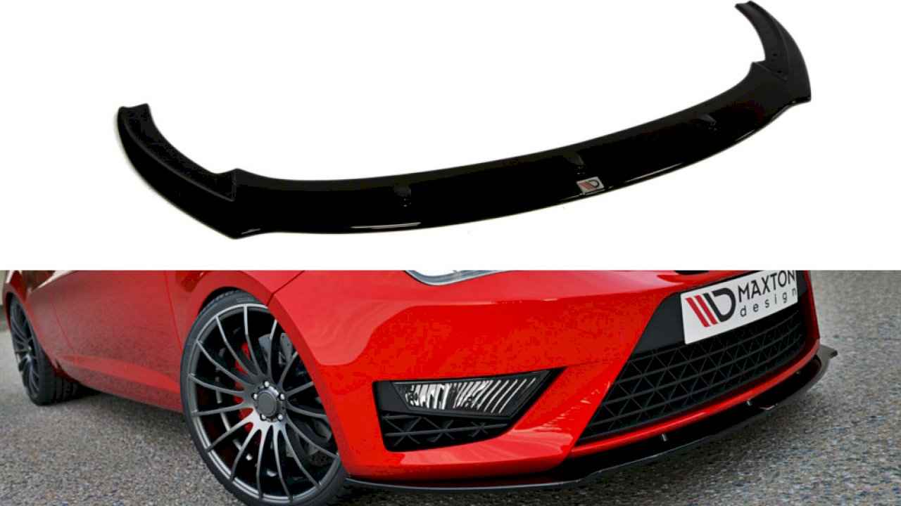 Maxton Design - FRONT SPLITTER SEAT IBIZA IV CUPRA (6J) FACELIFT