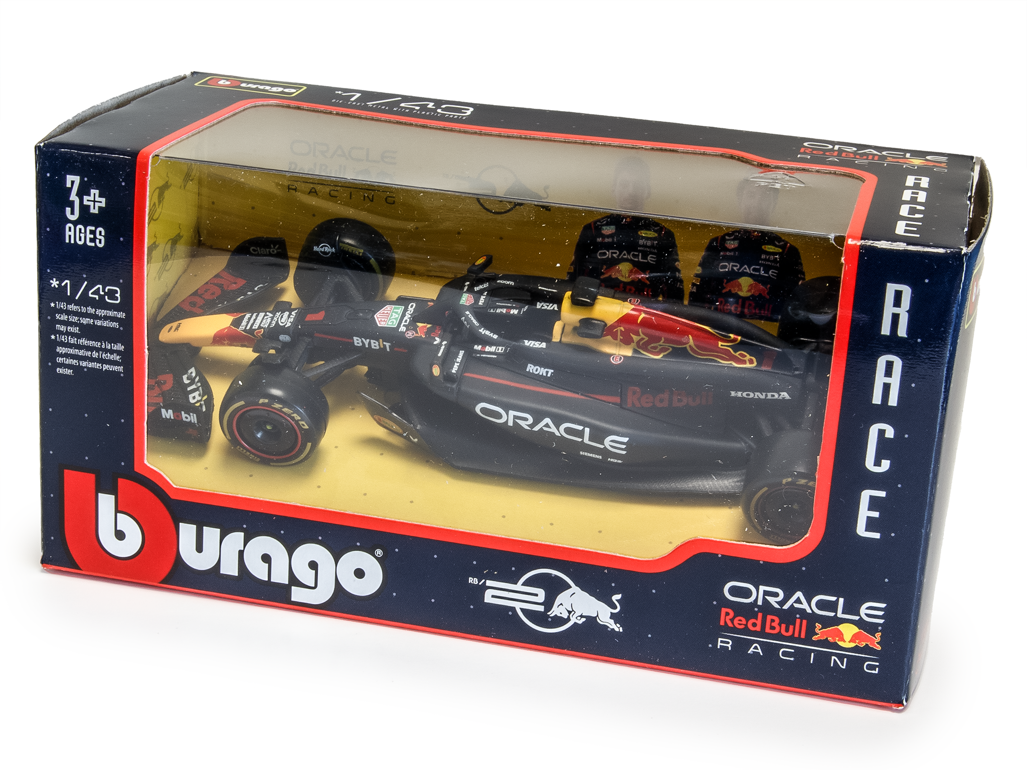 Oracle Red Bull Racing RB20 #1 F1 2024 Max Verstappen 1:43 Scale Bburago  Diecast Model