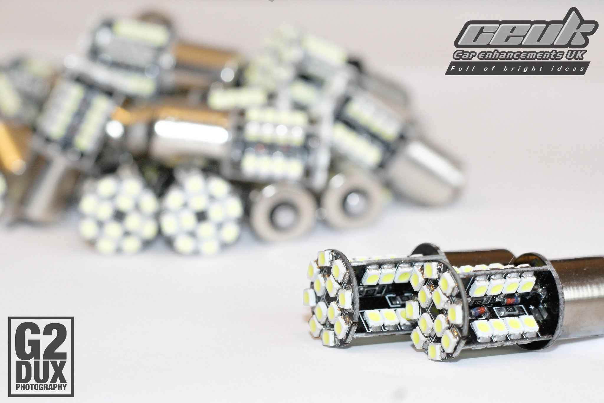 BriteVue 382 Reverse Light Bulb – 44 SMD Canbus Error Free LED (P21w | 1156 | BA15s)