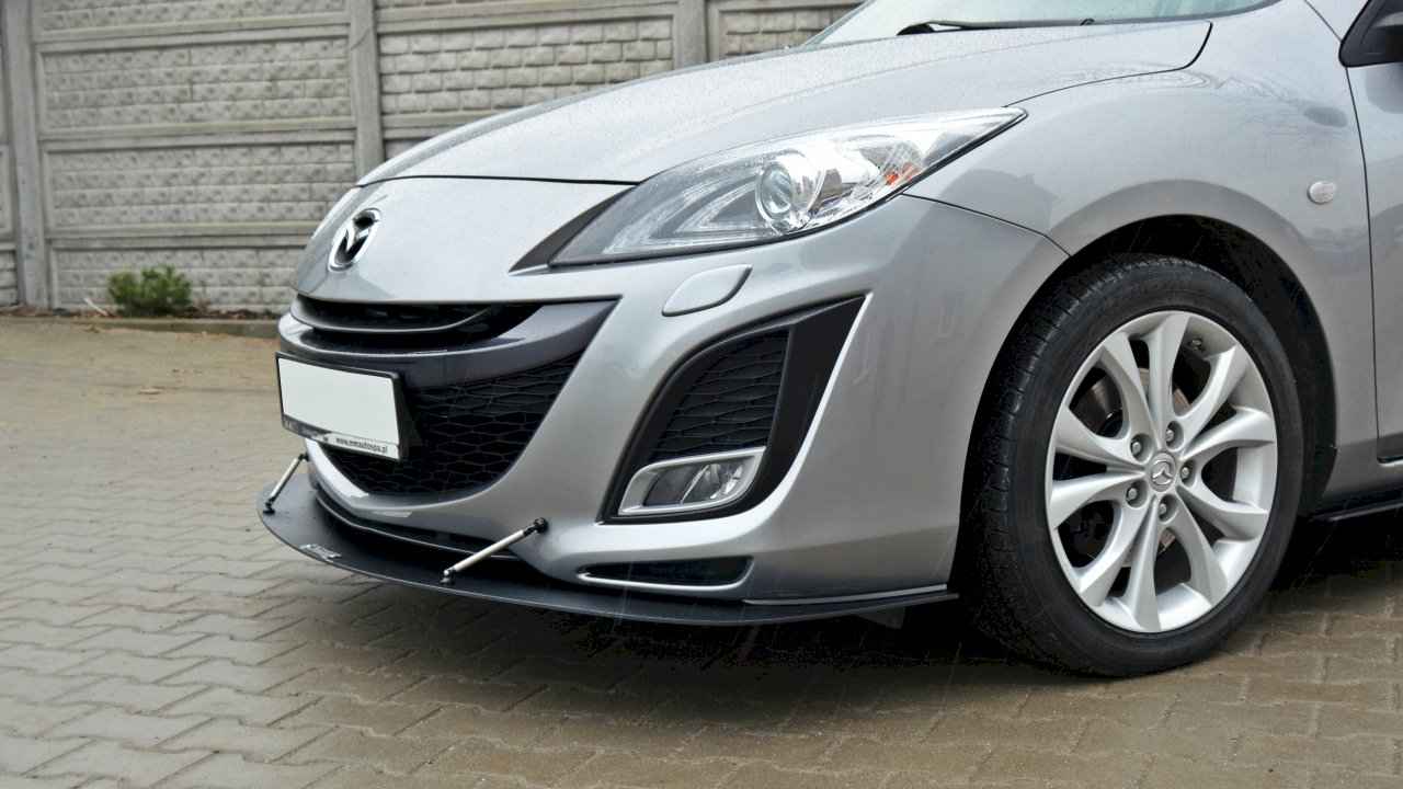 Maxton Design - FRONT RACING SPLITTER MAZDA 3 MK2 SPORT (PREFACE)