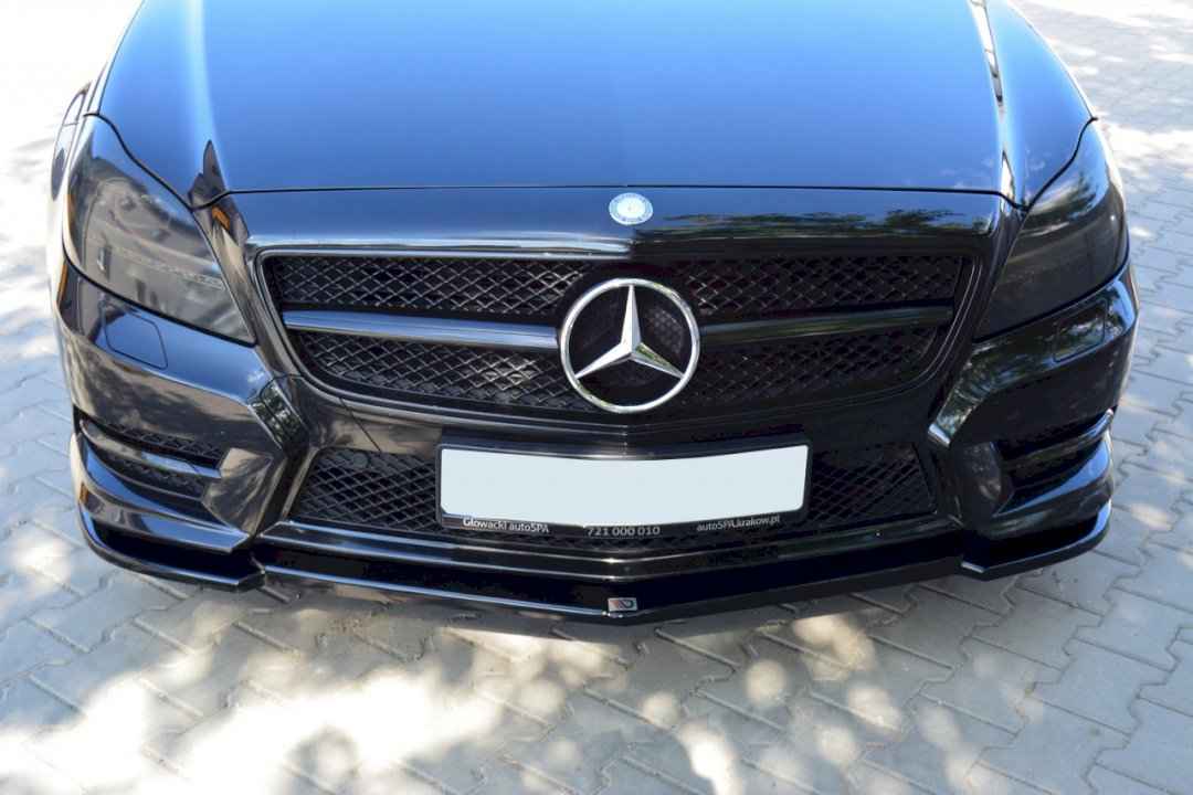 Maxton Design - FRONT SPLITTER MERCEDES CLS C218 AMG-LINE (2011-2014)