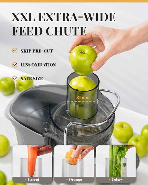 1200W Juicer 2L Whole Fruit Juice Machine Easy Clean High Yield GDOR