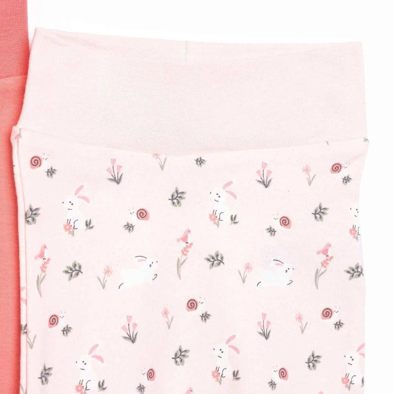 HelloBaby Girl 2 Piece Footles Bottom - Coral