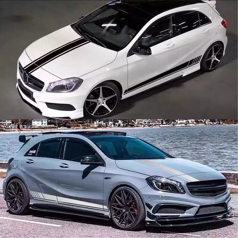 Car Vinyl Stickers Body Bonnet Decals For Audi BMW Mercedes Ford VW Toyota Nissan Kia Renault Hyundai Skoda External Accessories