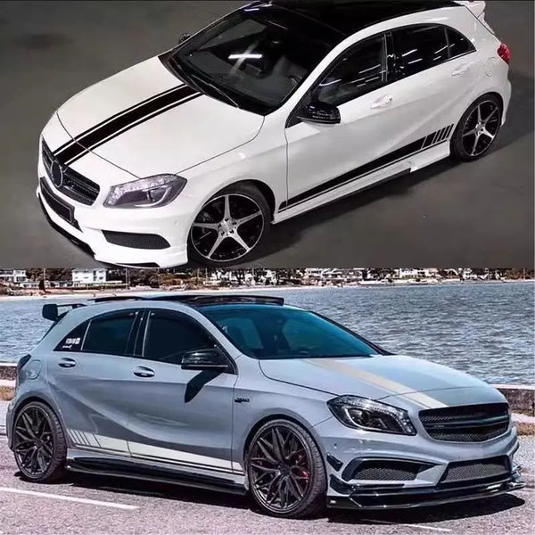 Car Vinyl Stickers Body Bonnet Decals For Audi BMW Mercedes Ford VW Toyota Nissan Kia Renault Hyundai Skoda External Accessories