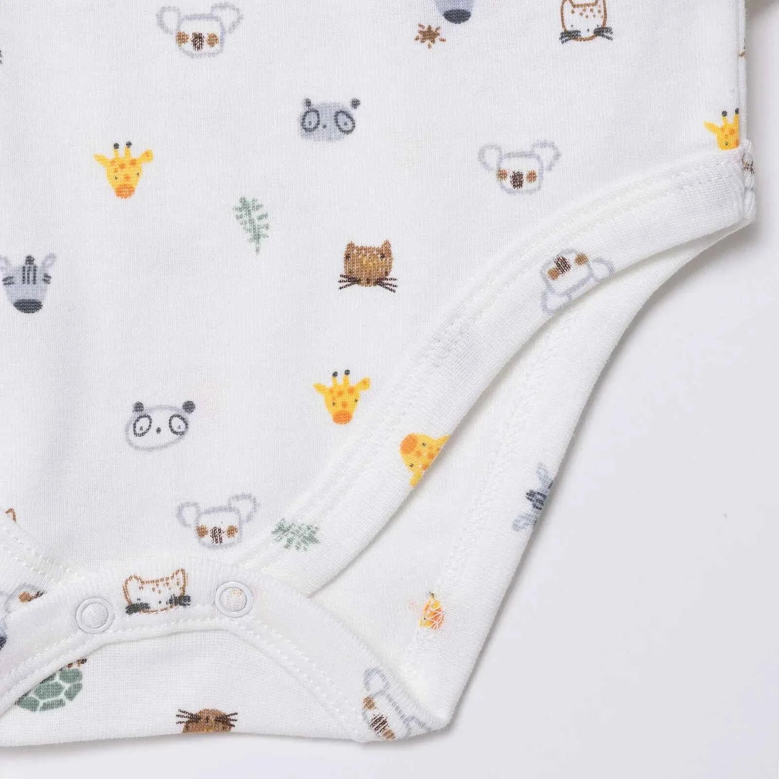 HelloBaby Long Sleeve Body 2 Pack - Ecru