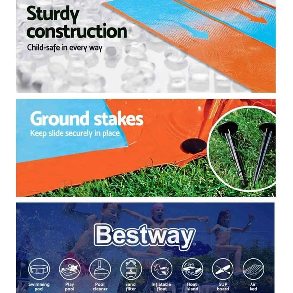 Wilton Bradley-H2OGO! Double Slide (4.88m)