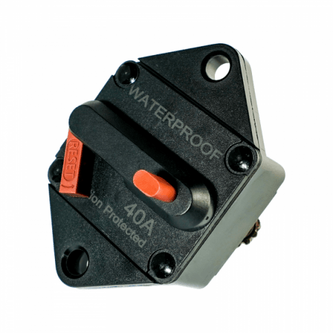 CBR40 40A DC Circuit Breaker (Panel/Recess) | 4Boats