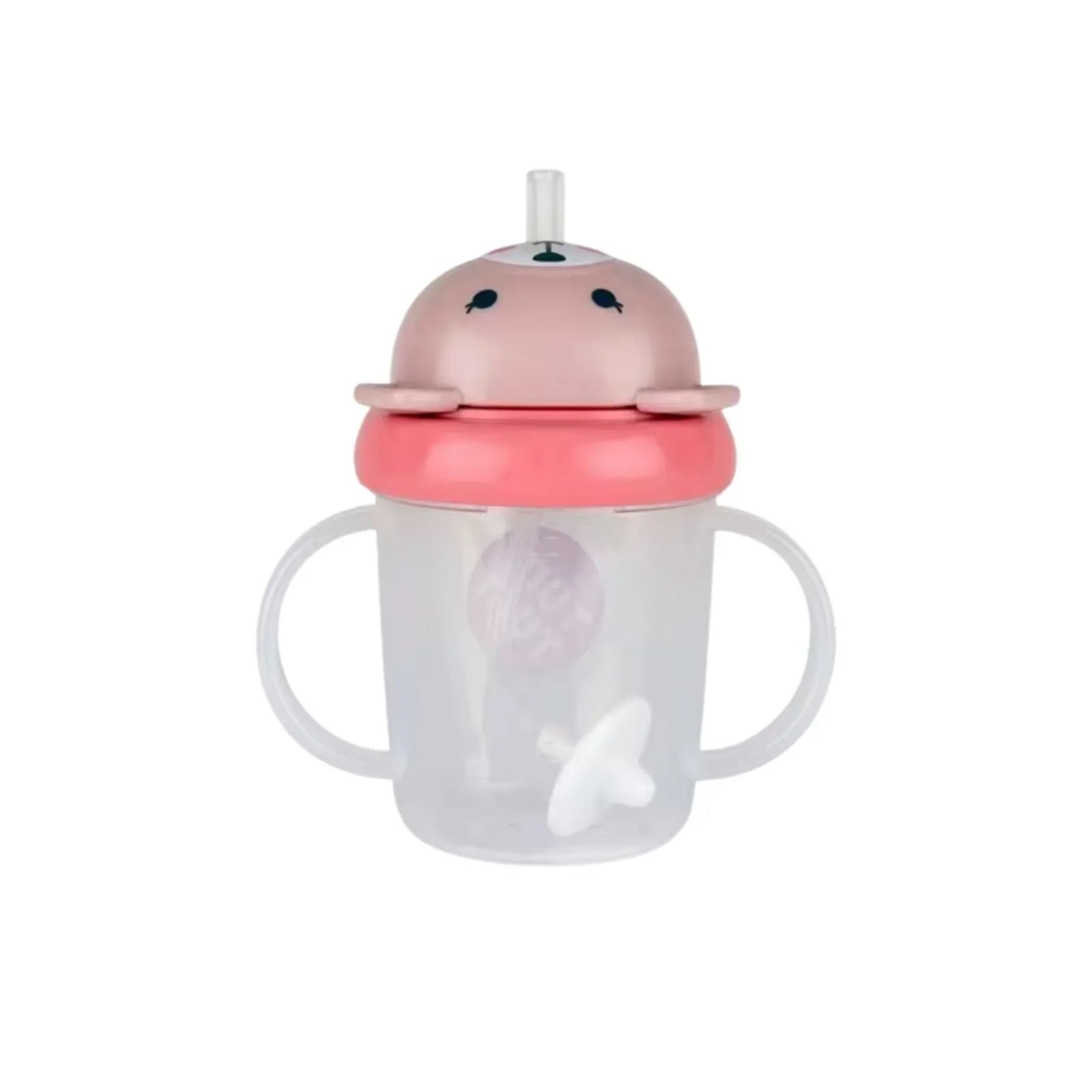 TUM TUM Betsy Bear Tippy Up Cup - Pink