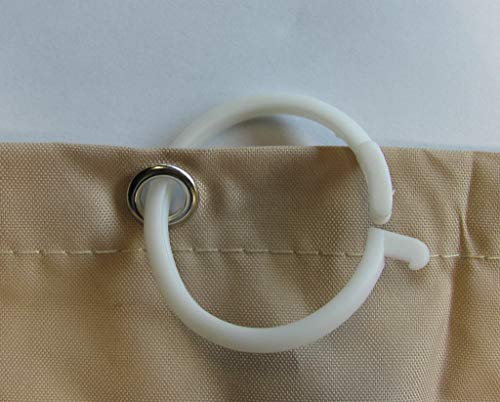 Quick-Star 2 Curtains Side Panels with PVC Window 300 x 195 cm for Sahara Gazebo 3 x 3 m Side Wall