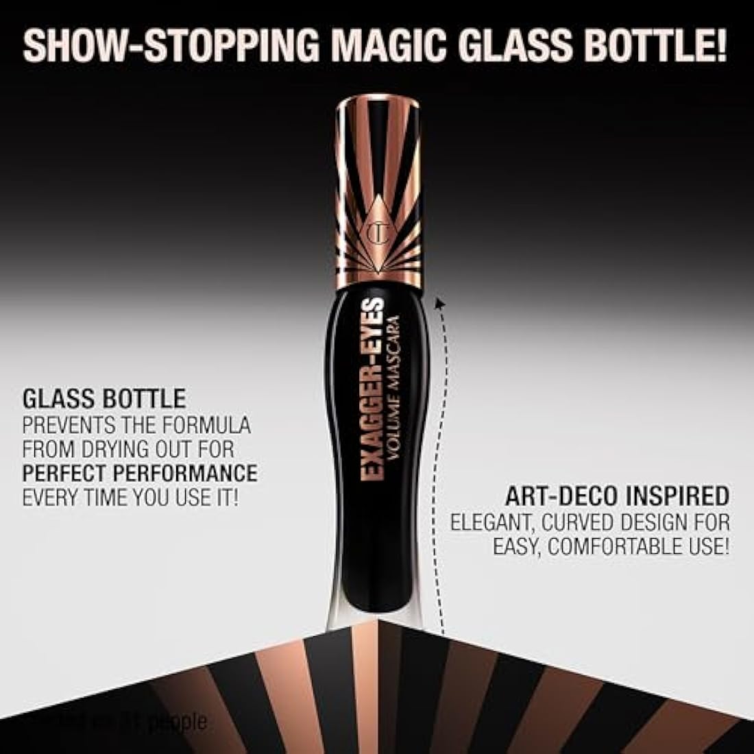 Charlotte Tilbury | Exagger-Eyes Volume Mascara | Exagger-Black | 10ml