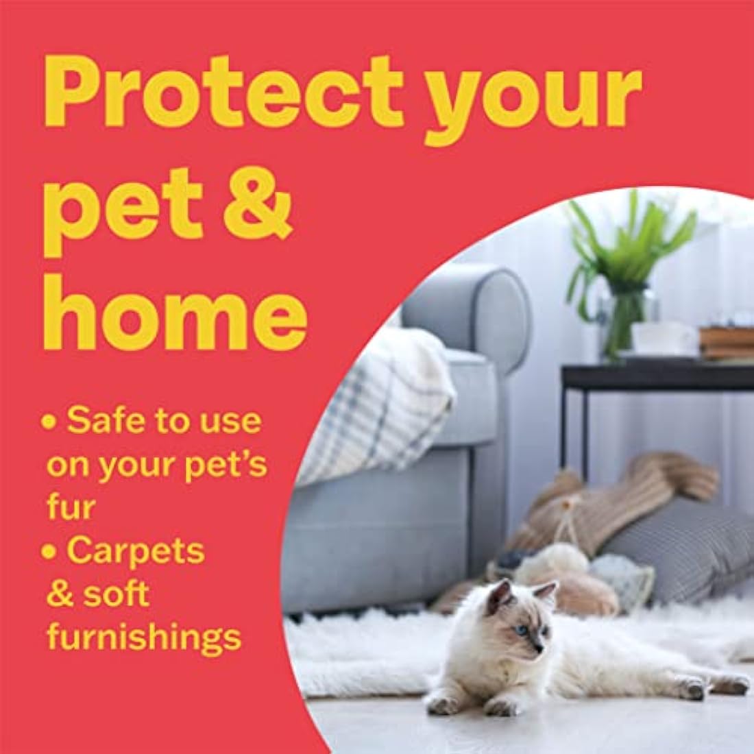 Bob Martin Clear Flea Repellent Spray for the Home and Cats - Controls Flea and Tick Infestations in the Household (300ml)