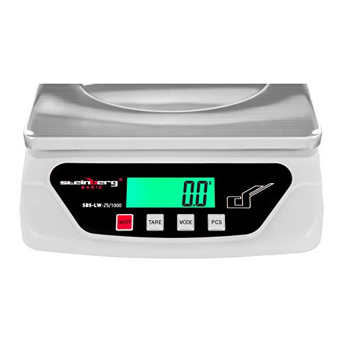 Steinberg Basic - SBS-LW-25/1000 - Digital Letter Scale - 25 kg / 1 g
