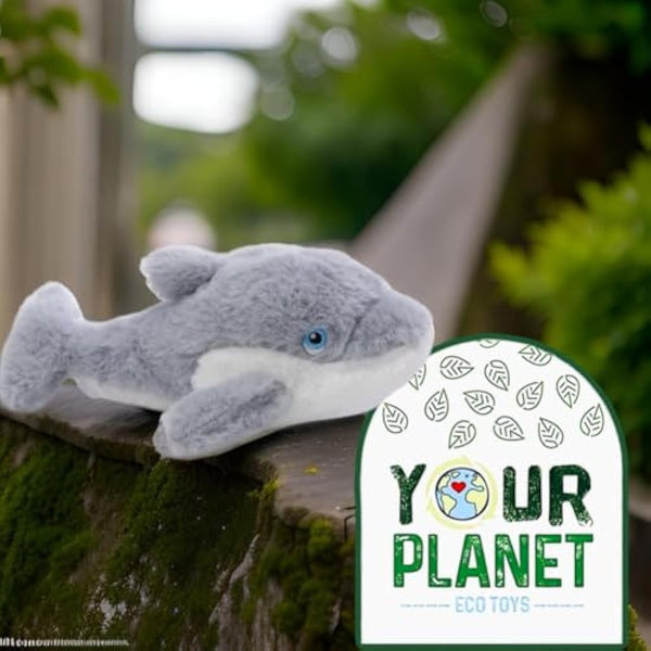 Your Planet Soft Cuddly Eco Plush Toy 15cm (Dolphin)