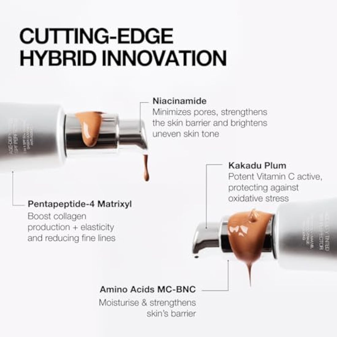 Azio Beauty SPF 50+ Tinted Anti-Aging Moisturizer, 35ml – Hydrating, Anti-Wrinkle Face Sunscreen, Sheer Coverage, Pore-Blurring & Fine Line Smoothing with Matrixyl Niacinamide