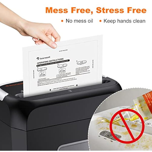 Bonsaii Paper Shredder Lubricant Sheets - Pack of 24