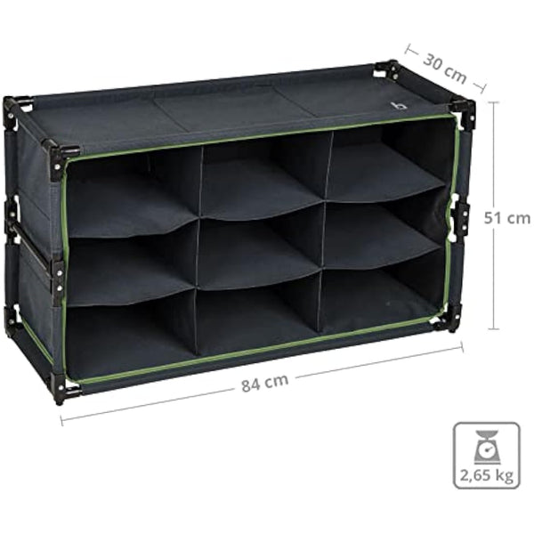 Bo-Camp - Cabinet/organizer - 9 Compartments - 84x30x51cm