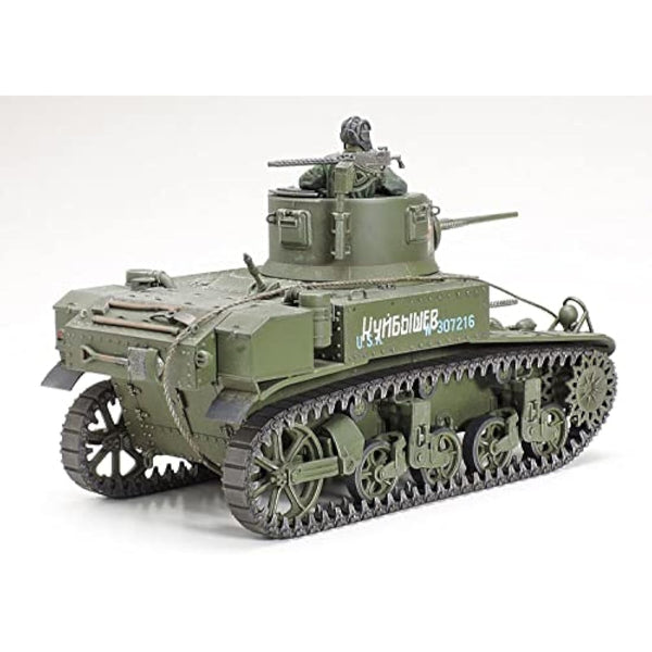 TAMIYA 35360-1:35 US M3 Stuart Late Production, Model Building, Plastic Kit, Hobby, Crafts, Gluing, Model Kit, Model, Assembly, Unpainted
