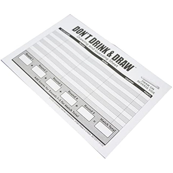 University Games 1383 Don't Drink and Draw