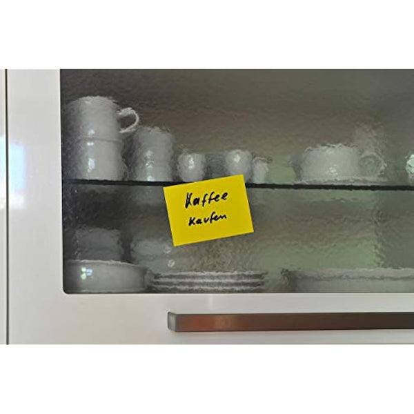 AdPads® Electrostatic Self-Adhesive Presentation Cards, 175 x 100 mm, 500 Sheets, Colourful, Large Static Sticky Notes, Movable and Slidable on Any Surface