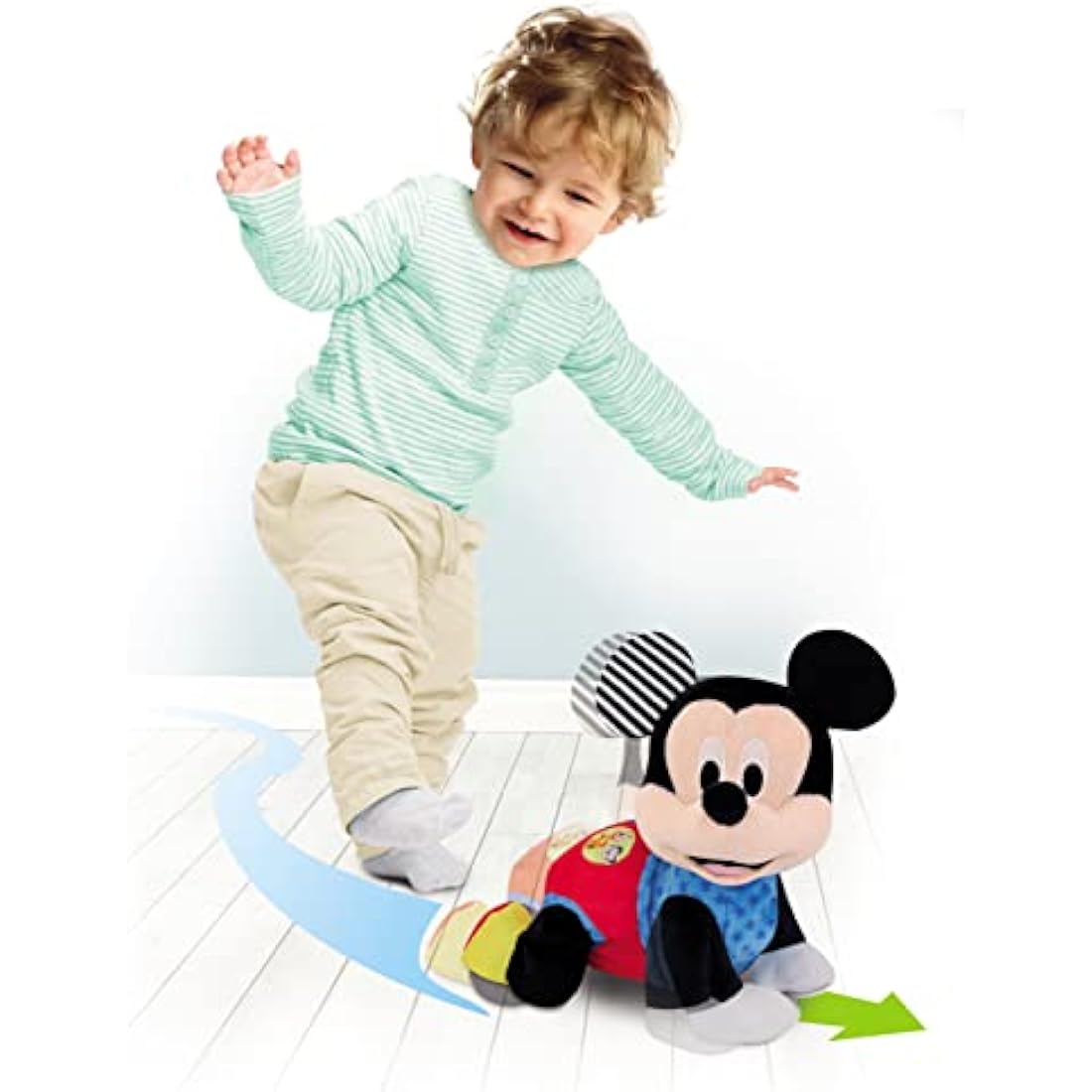 Clementoni 55256 Baby Mickey Crawls, Multicoloured