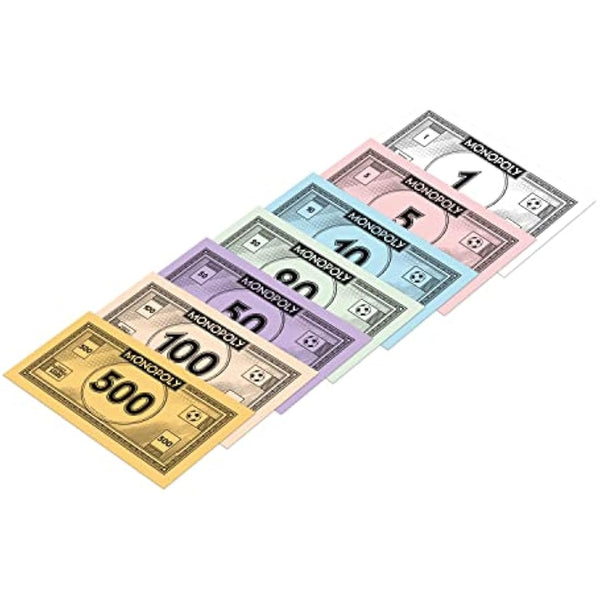 Winning Moves World Football Stars Monopoly Board Game, Play with Cristiano Ronaldo, Lionel Messi, Harry Kane and Salah, gift for ages 8 plus, Blue