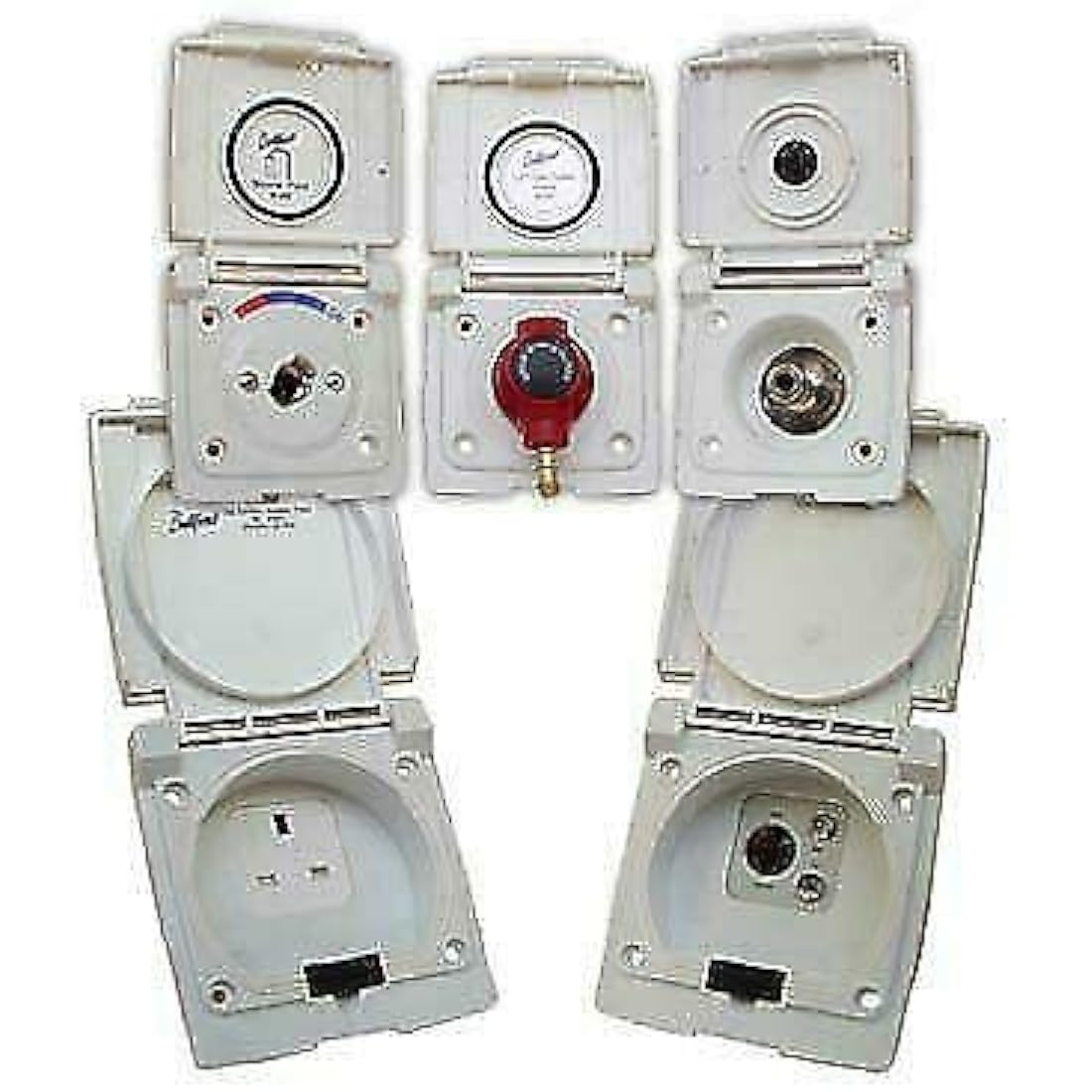 Bullfinch 6088/D Caravan & Motor Home Shower Outlet Point 1.5M Hose