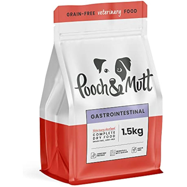 Pooch & Mutt – Veterinary Diet Dog Food (Grain Free), Gastrointestinal, 1.5kg