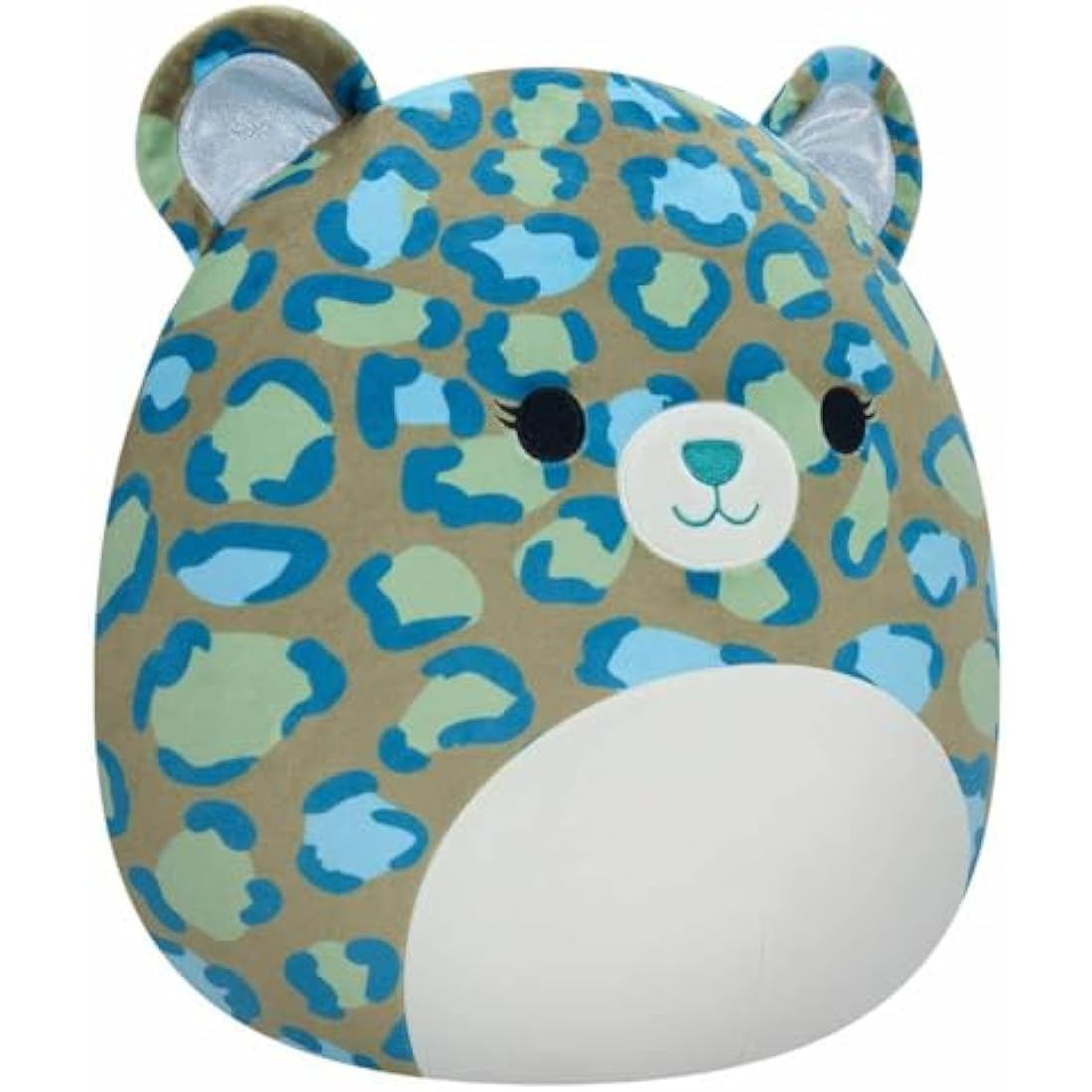 Squishmallows Original 12-Inch Enos the Dark Green Leopard Medium-Sized Plush