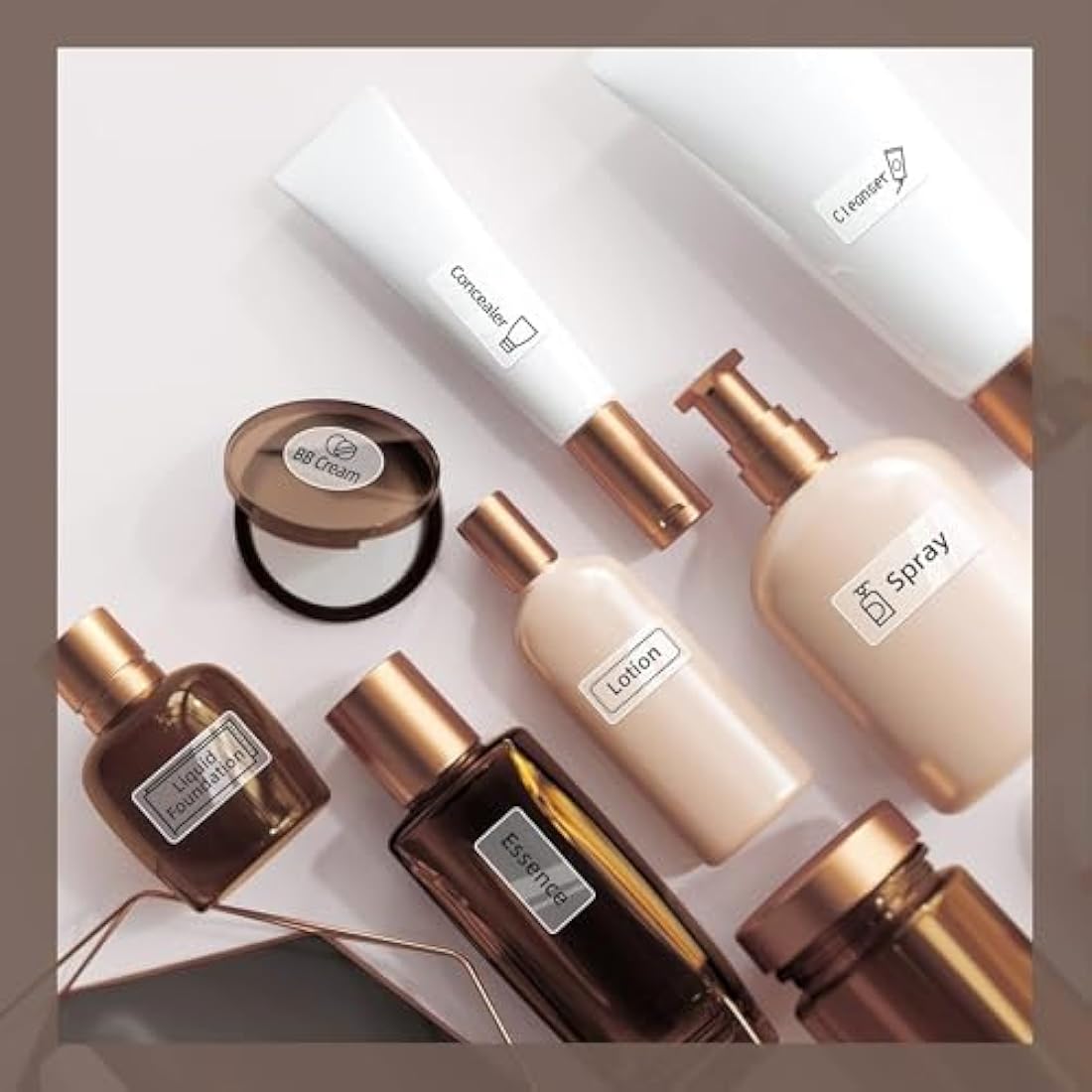 NIIMBOT Lable Maker Tape 0.47" x 2.95" (12×75mm) Thermal Printer Sticker Paper with Self-Adhesive for D11/D110/D101 Label Maker,1 Roll of 95 (White)