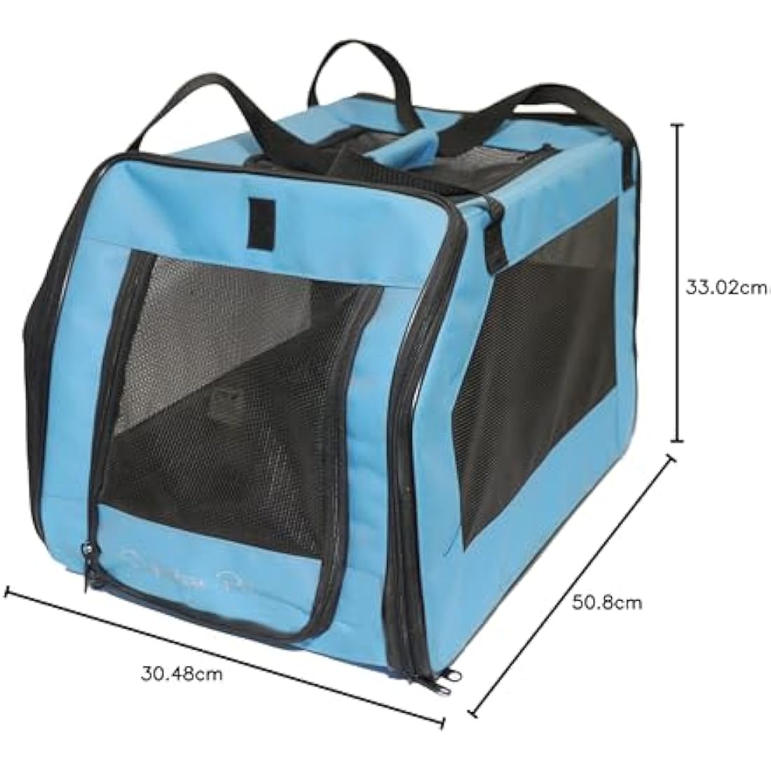 PET SEAT/CARRIER MED AQUA