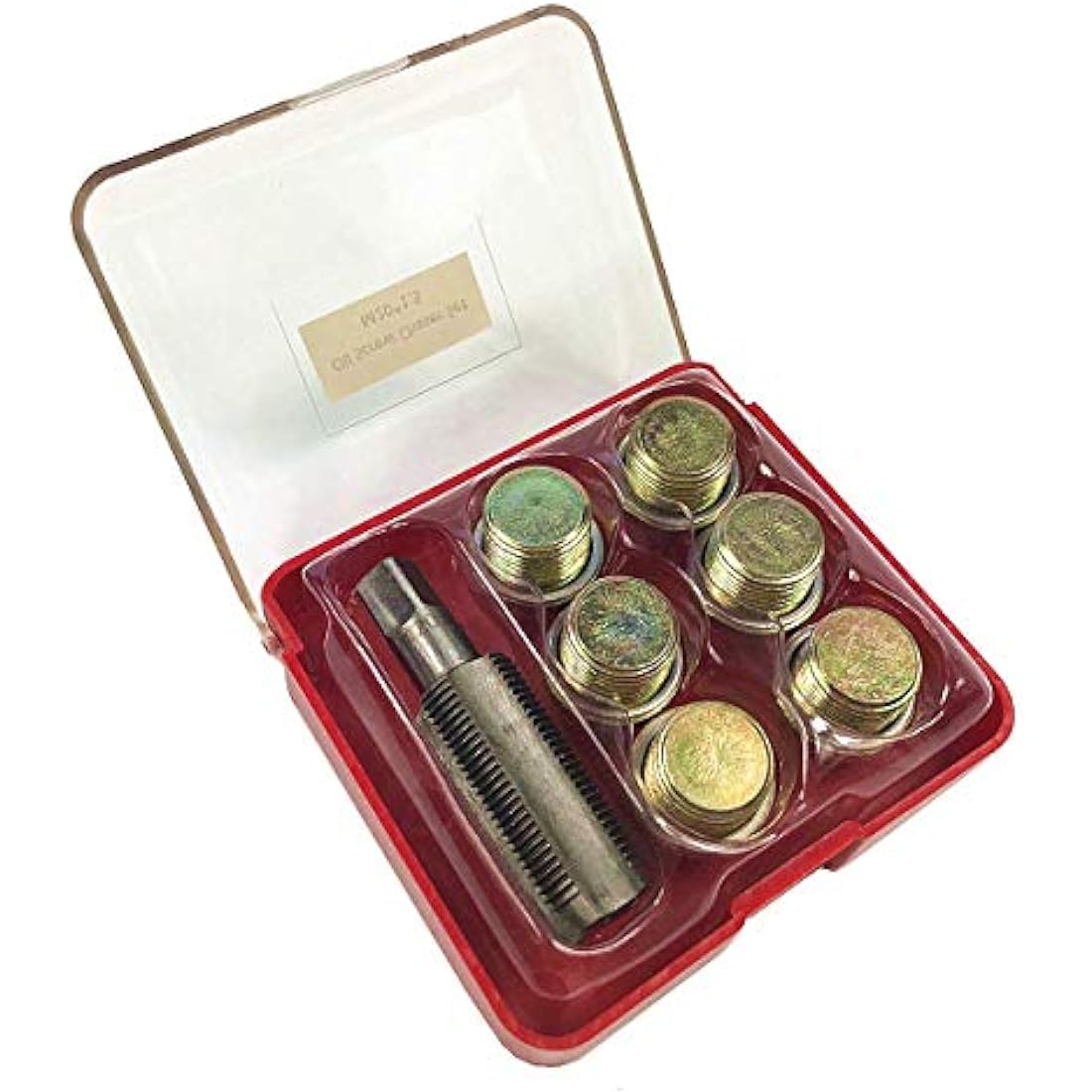 BestsQ M20 x 1.5MM Oil Drain Plug Thread Repair Kit Oil Pan Screws Rethread Tool