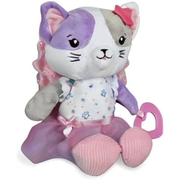 Clementoni Baby 17420, Katy the Kitty Plush Toy for babies, Ages 0 months Plus
