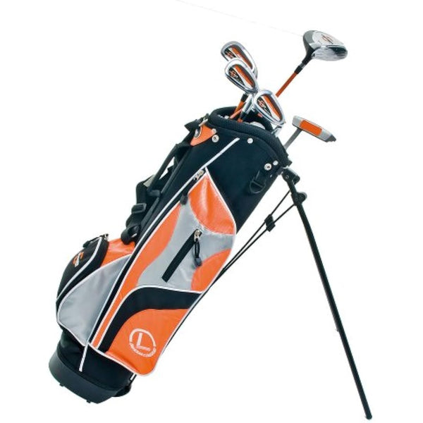 Longridge Junior Challenger Cadet Right Hand Golf Package Set - Orange, 8 Year Plus