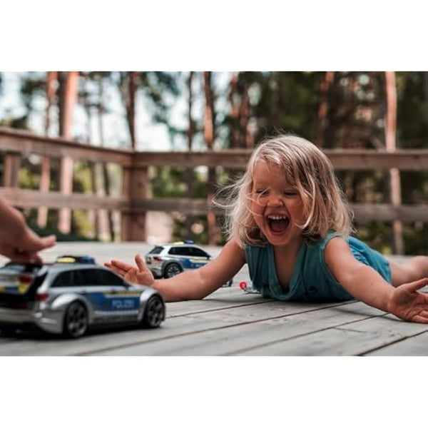 Dickie Toys - Volkswagen VW Tiguan R-Line - 25 cm Police Car with Light & Sound, Police SUV, Toy Cars, for Children from 3 Years, Multicoloured