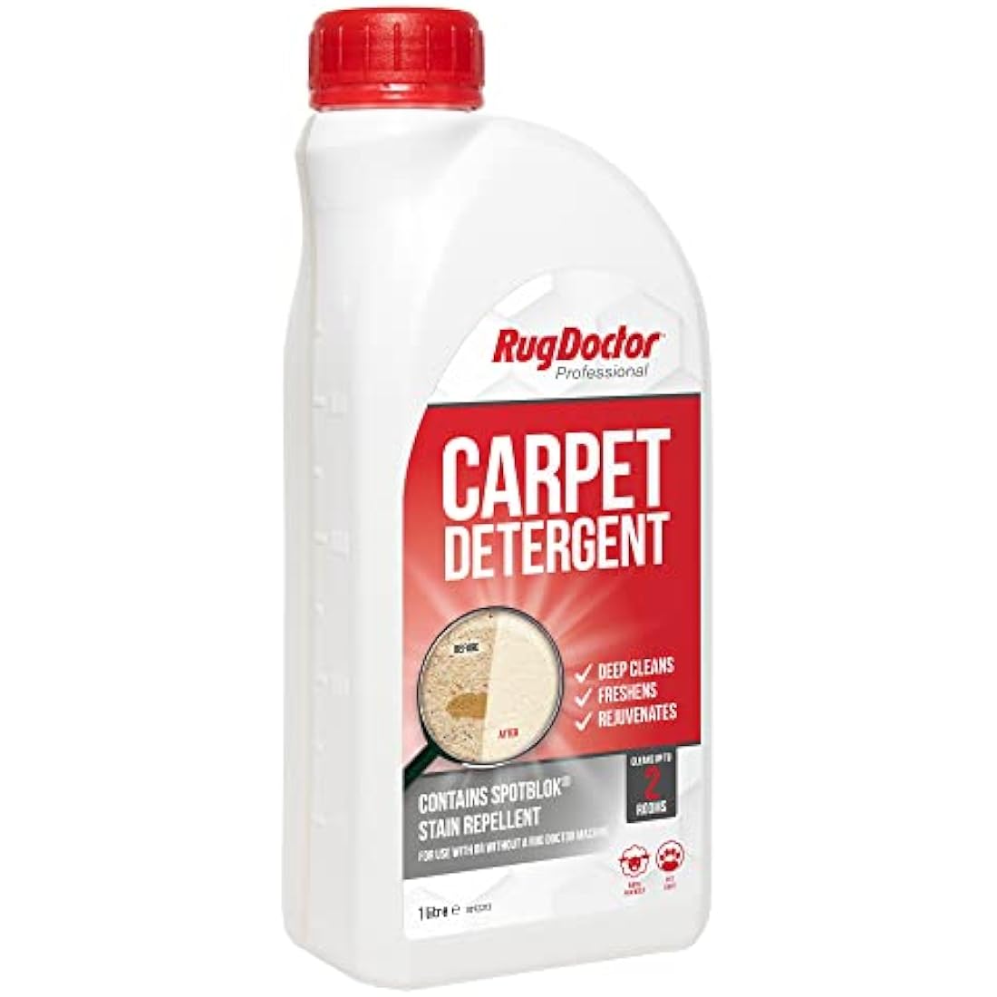 Rug Doctor Carpet Detergent with SpotBlok, 1 Litre
