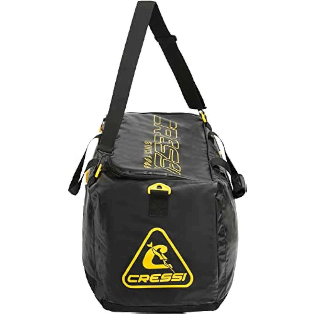 Cressi Megattera Bag, Black / Yellow, 110 LT