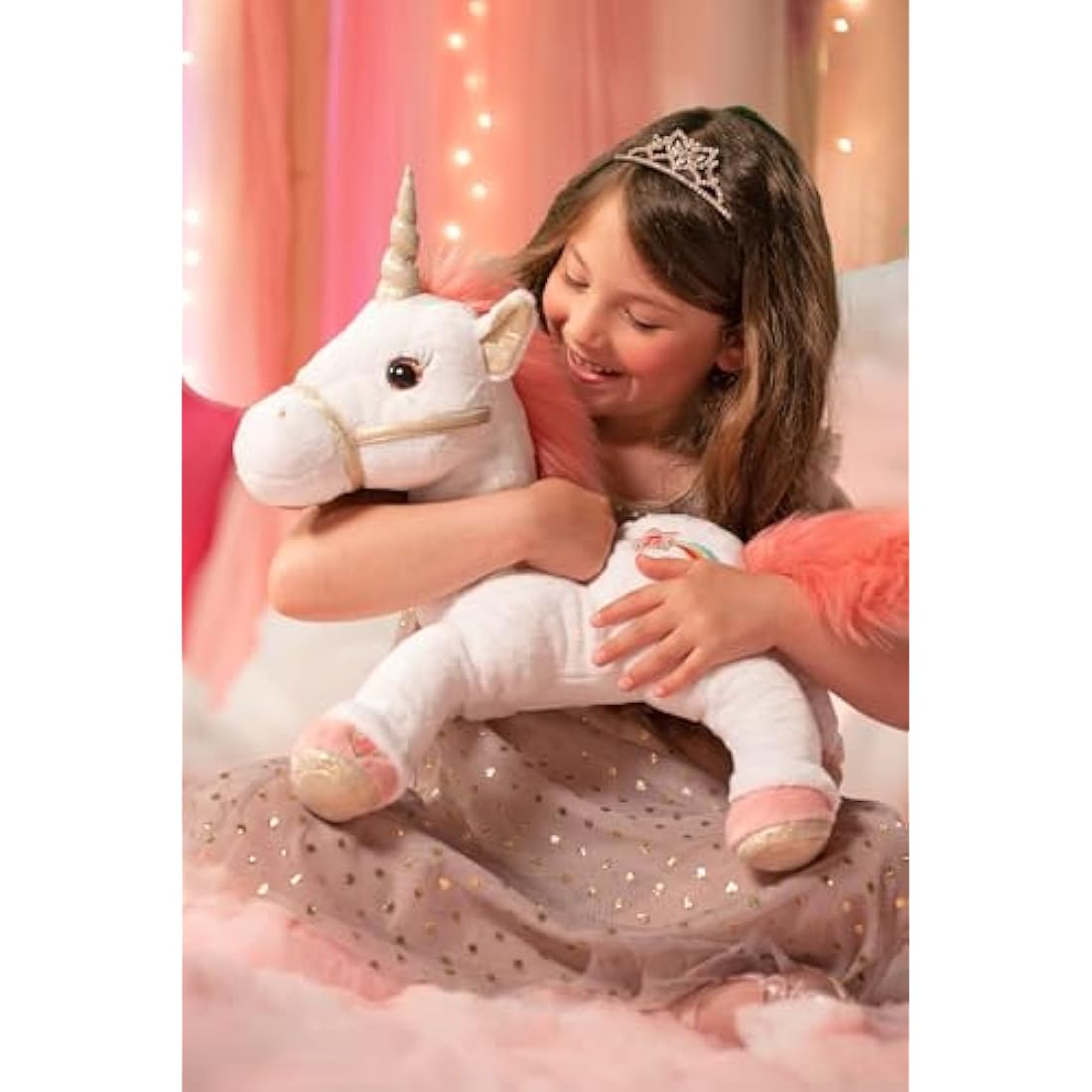 GIPSY, Unicorn Lica Bella 056072 Plush White
