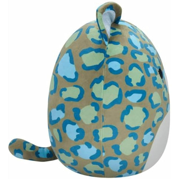 Squishmallows Original 12-Inch Enos the Dark Green Leopard Medium-Sized Plush