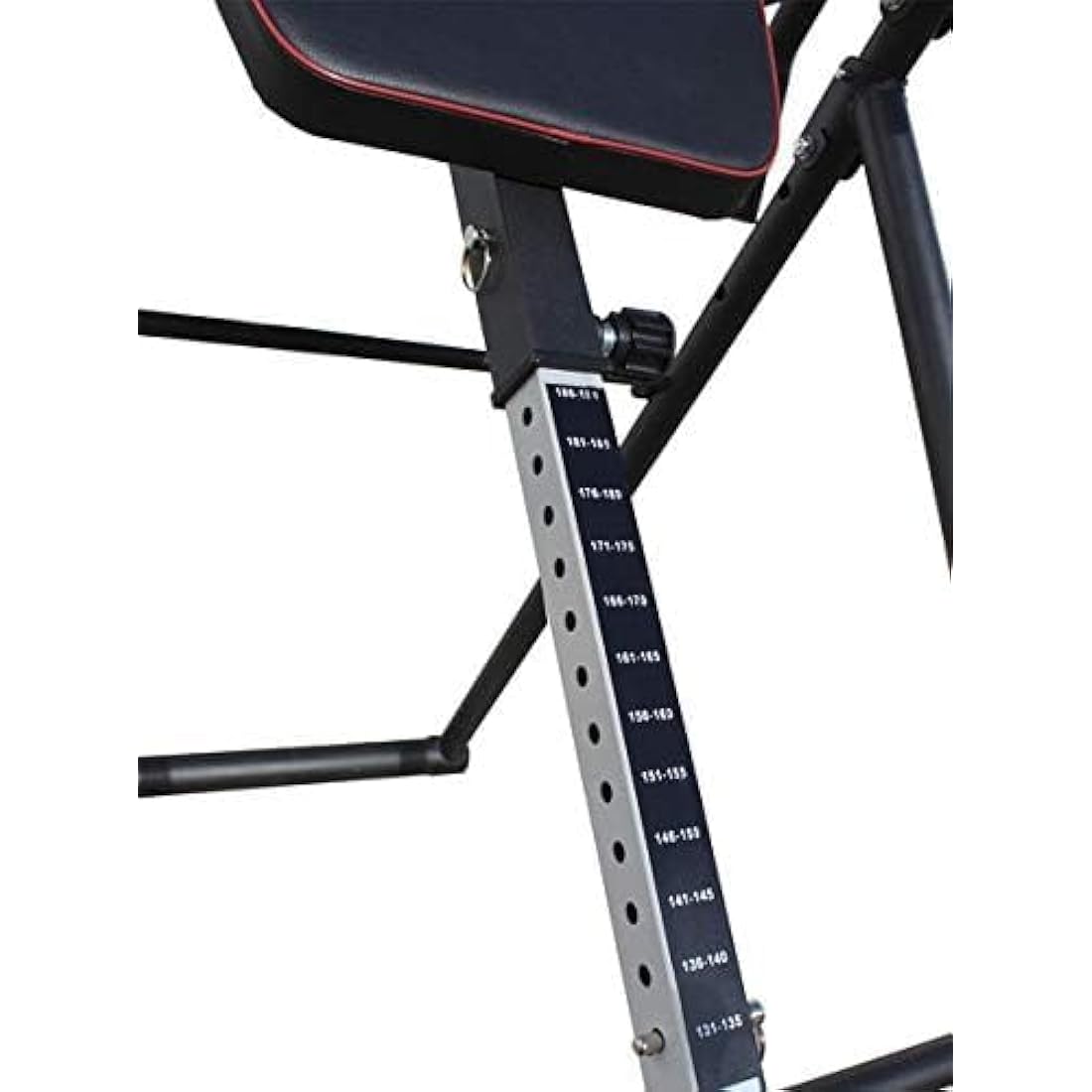 YATEK Gravity Inversion Table ECO, Heavy Duty Inversion Table foldable with total inversion, supports a weight of 150kg and a height of 2 meters, also has adjustable headrest