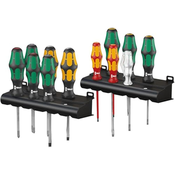 Wera XXL Kraftform Plus All-Round Screwdriver Set, PH/PZ/SL, 12PC, 05051010001