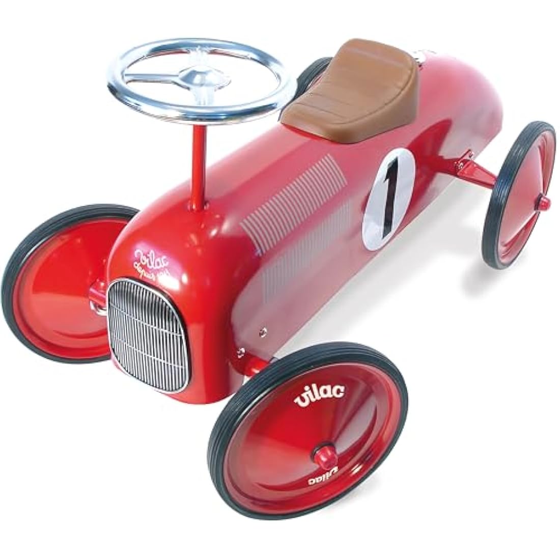 Vilac 76 x 38 x 40 cm Metal Car (Red)