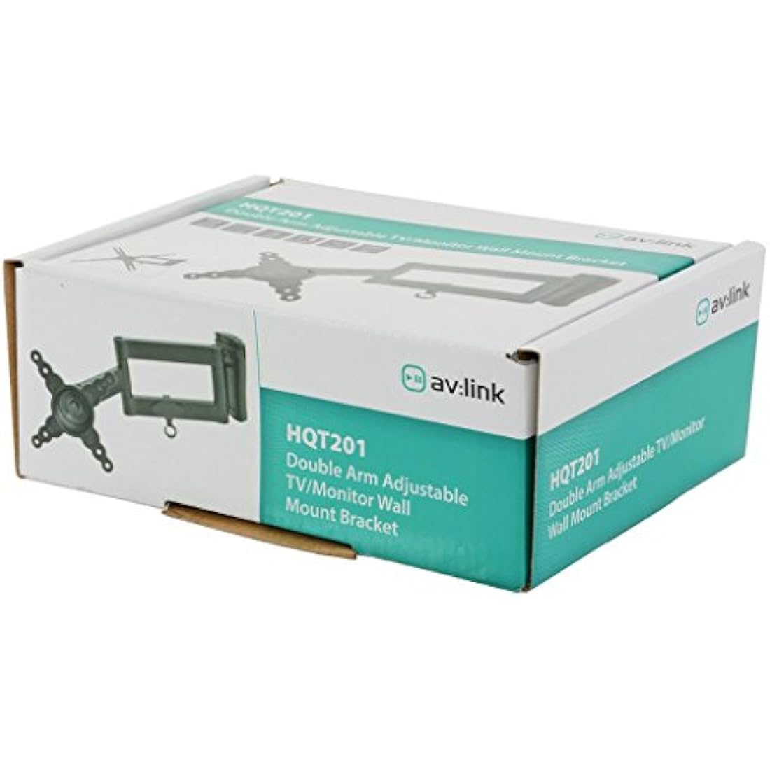 Avlink HQT201 Double Arm Mount for 13-40-Inch Display Screens