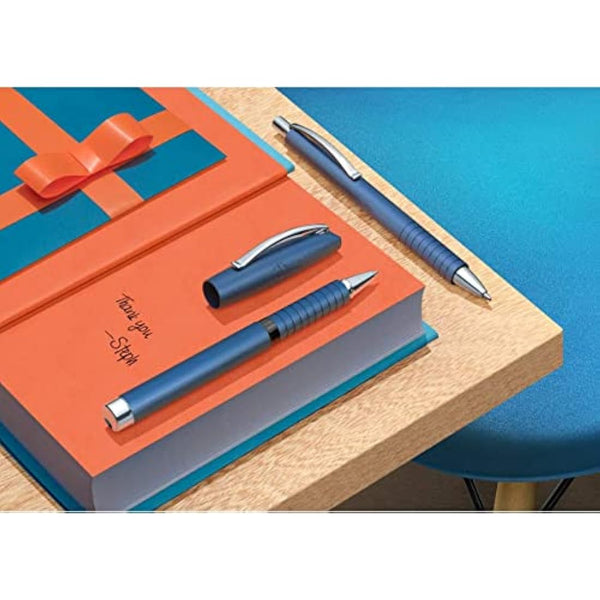 Faber-Castell Essentio Rollerball Pen - Aluminium Blue