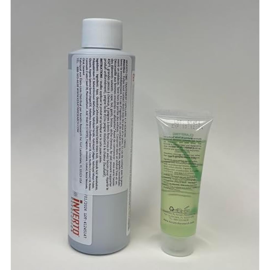 INVERTO ONE 180ml for Long Hair Complex Brazilian Keratin Hair Treatment Blowout Professional Results Straighten and Smooths hair Formaldehyde-Free Queratina Keratina Brasilera Tratamiento Keratin