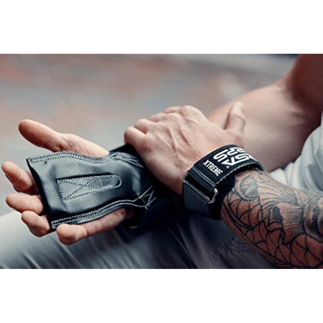 Versa Gripps® Xtreme, Made in The USA, Wrist Straps for Weightlifting, The Best Training Accessory