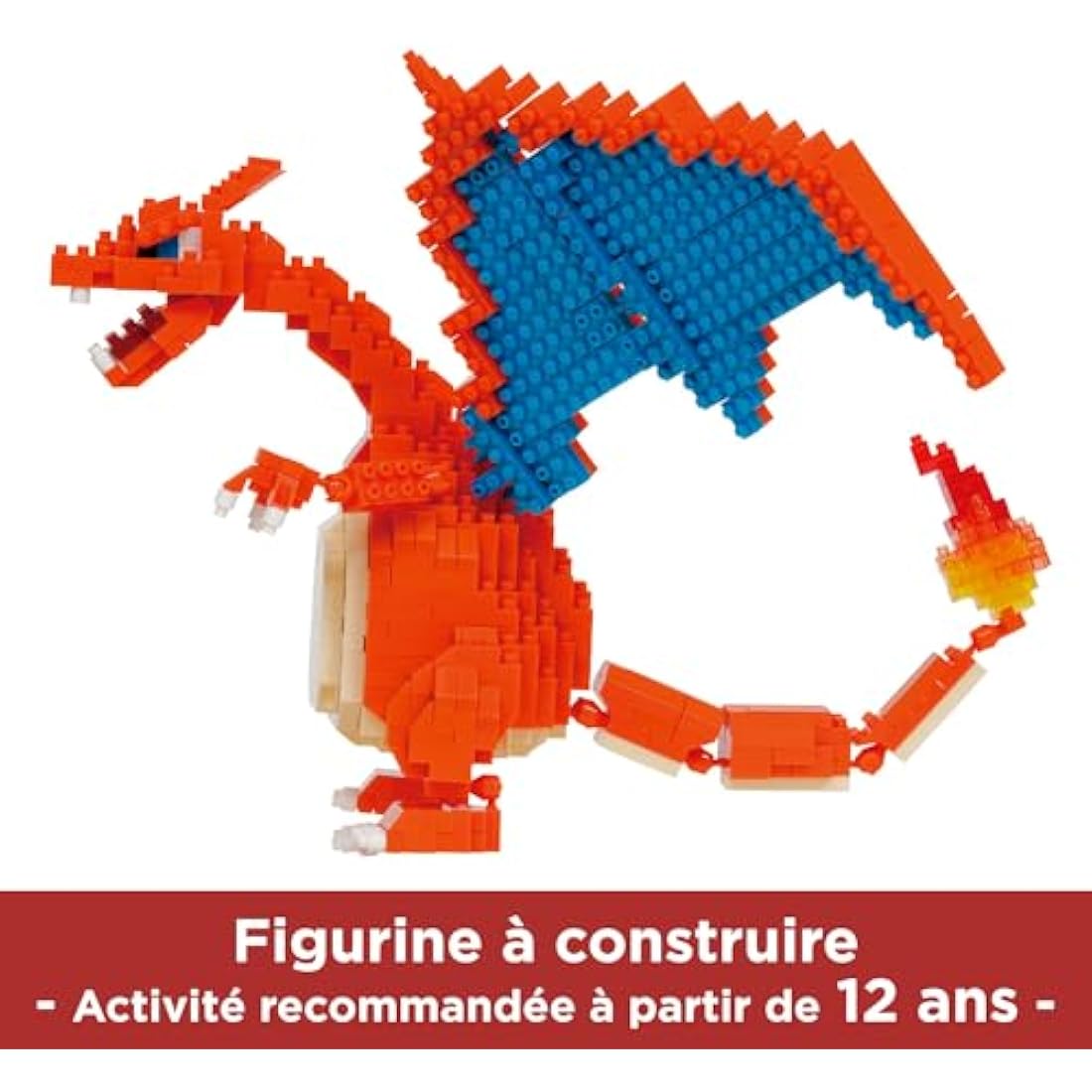 nanoblock - Pokémon - Charizard Deluxe Edition, Pokémon Series Building Kit