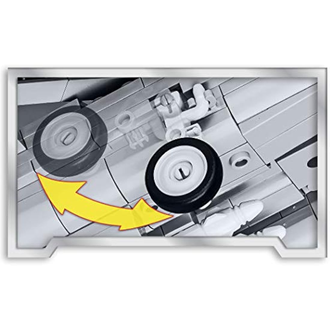 COBI 5811 Top Gun Building Blocks, Gray