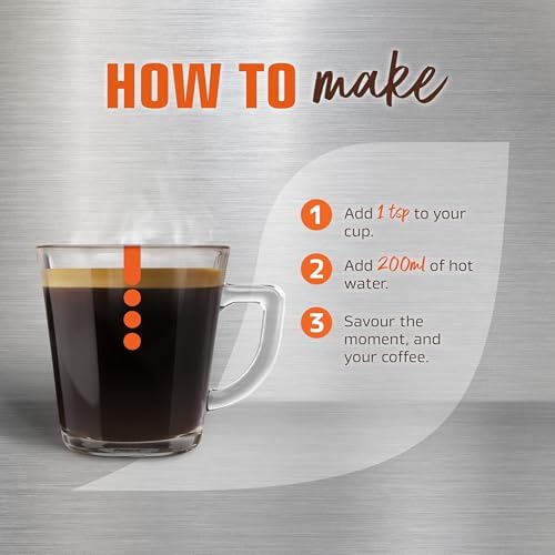 NESCAFÉ Azera Americano Decaff Instant Coffee 90g (Pack of 6) (Packing May Vary)