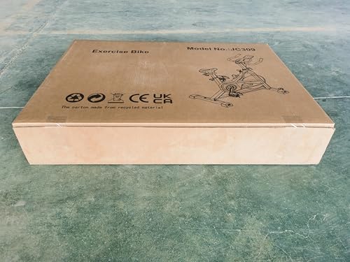 Exercise Bike for Home Gym Use, Wenoker Spin Bike Exercising Equipment, Indoor Cycling Exerciser with LCD Display & Tablet Holder Fitness Machine